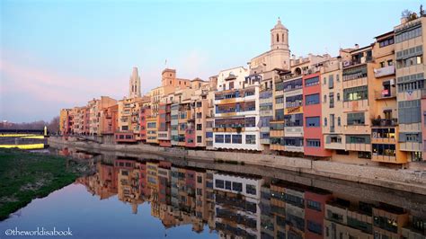 Girona is a city in northern catalonia, spain, at the confluence of the ter, onyar, galligants, and güell rivers. Girona Spain: Visiting Old Town and Walking the City Walls - The World Is A Book