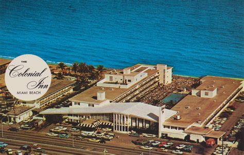 The Cardboard America Motel Archive Colonial Inn Resort Motel Miami