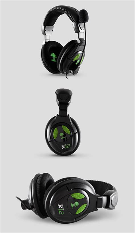 Turtle Beach Ear Force X12 Gaming Headset And Amplified Stereo Sound