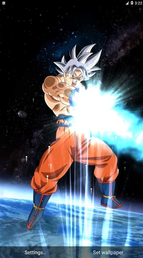 Goku Mastered Ultra Instinct Live Wallpaper 3d For Android Apk Download