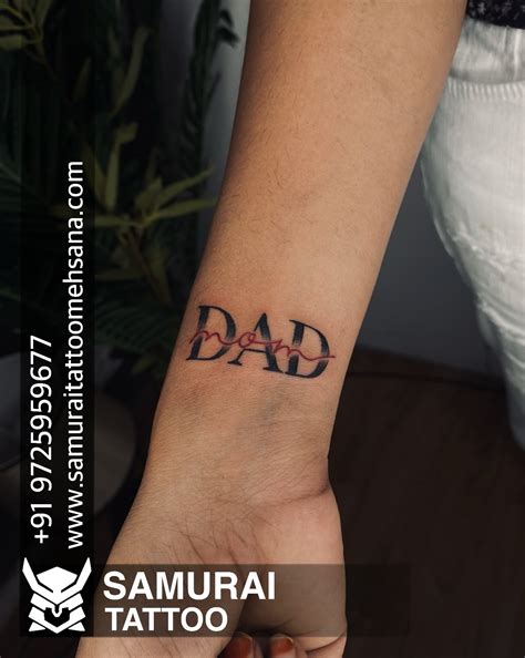 Details 54 Wrist Mom Dad Tattoo Designs Best In Cdgdbentre