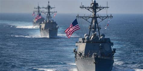 Us Navy Ships In Barents Sea Near Russia 1st Time Since 1980s