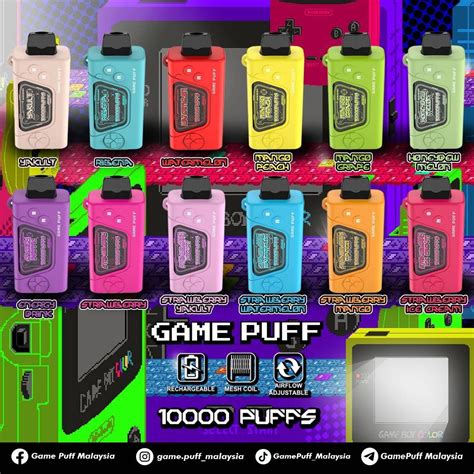 Game Puff 10000 Disposable Sg Vape