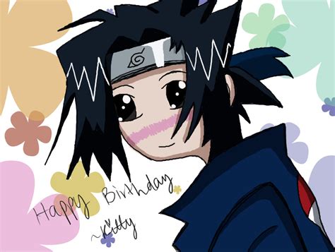 Sasuke Birthday By Kittyfan228 On Deviantart