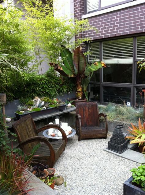 This includes quality ideas, materials. Modern Tropical Courtyard - Tropical - Landscape ...