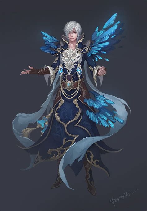 Ice Mage By Peggy77 Fantasy Character Design Character Art