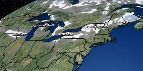 Midwest Northeast To See Measurable Snowfall As Storm System Gives