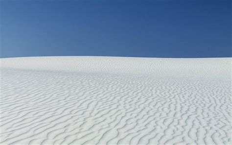 Scarica Sfondi White Sands National Park Deserto Blu Cielo Natura