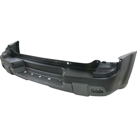 2002 2007 Chevy Trailblazer Textured Bottom Rear Bumper