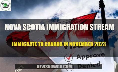 Nova Scotia Immigration Stream Immigrate To Canada In November 2023