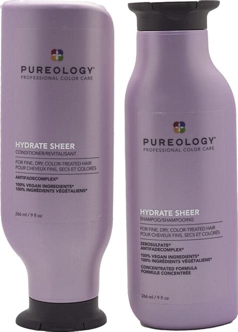 Pureology Hydrate Sheer Shampoo And Conditioner Duo Shopstyle