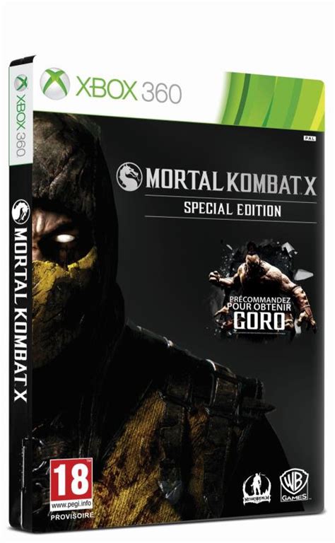 Mortal Kombat X Xbox 360 Le Specialiste Des Jeux Videos