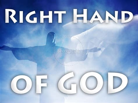 Why Does Scripture Emphasize The Right Hand Of God Christians Ascent