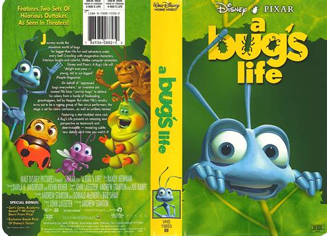 opening to a bug s life 1999 vhs from walt disney home video distributed by 20th century fox