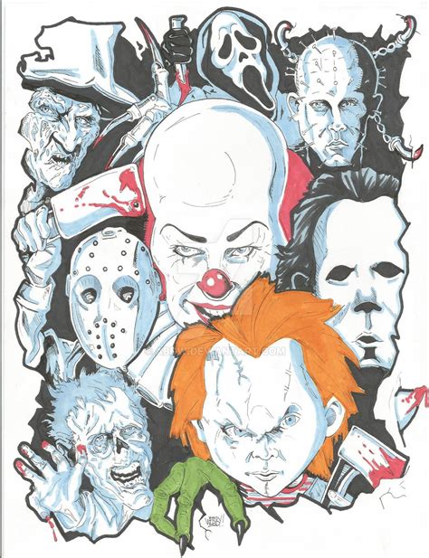 Horror Icons By Abdw On Deviantart