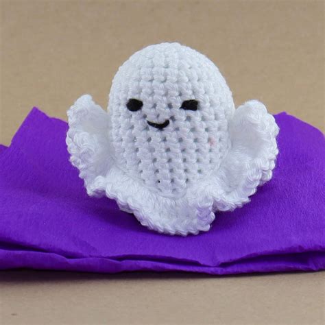 Ghost Crochet Amigurumi Small Cute Ghost Soft Toy Halloween Etsy