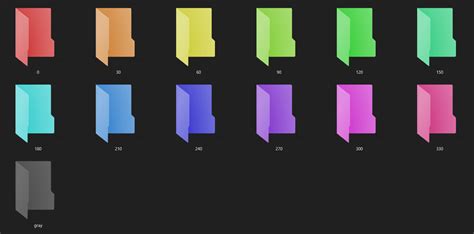 Windows Coloured Folder Icons By Abs On Deviantart Vrogue