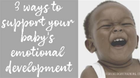Emotional Development In The Baby Room