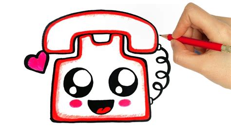 How To Draw Telephone Youtube