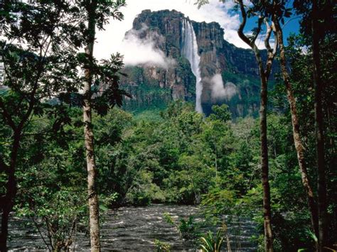 Hdmax Angel Falls Orinoco Basin Canaima National Park Venezuela
