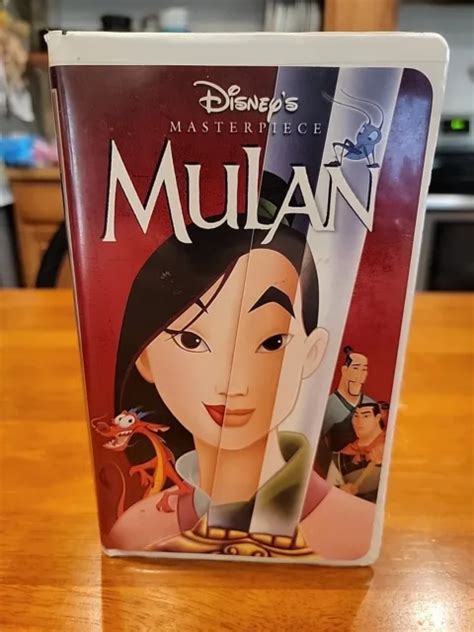 Mulan Walt Disney Masterpiece Collection Vhs Video Tape My Xxx Hot Girl