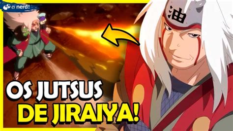 Todos Os Jutsus Do Jiraiya Naruto Youtube