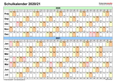 Kalender 2021 bayern als pdf oder excel. Schulkalender 2020 Kalenderpedia 2021 Bayern : Kalender ...