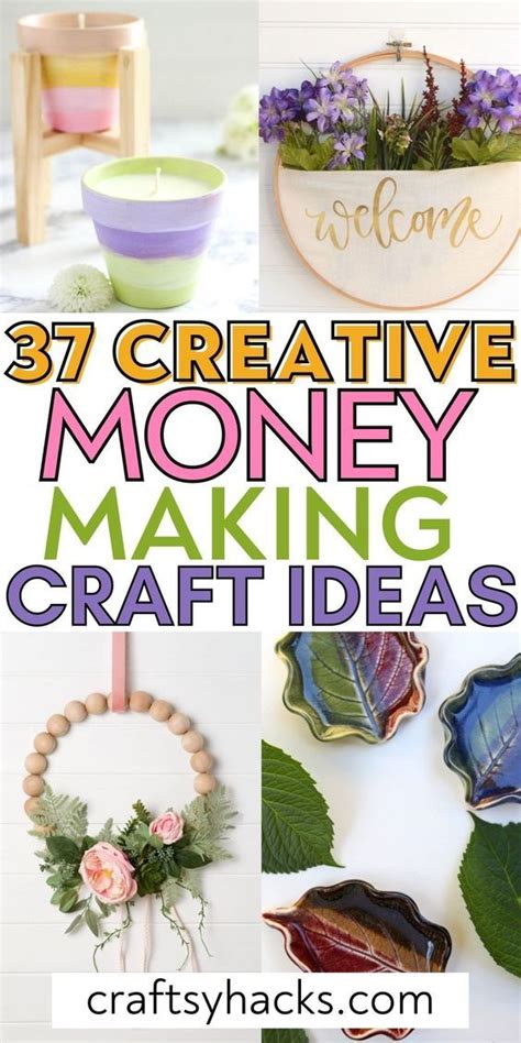 37 Brilliant Crafts To Make And Sell Artofit