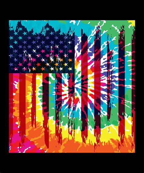 Abstract American Flag Digital Art By Calnyto Fine Art America