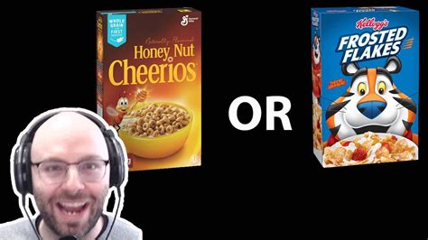 A Definitive Tier List Of Breakfast Cereals Youtube