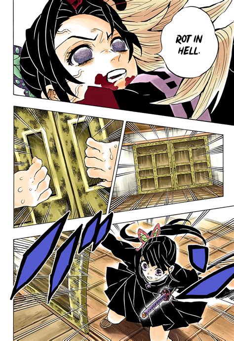 Kimetsu No Yaiba Digital Colored Comics Chapter 143 Anime Demon