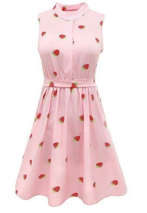 Super Cute Strawberry Dress 1000 Dresses Strawberry Dress Strawberry Shortcake Dress
