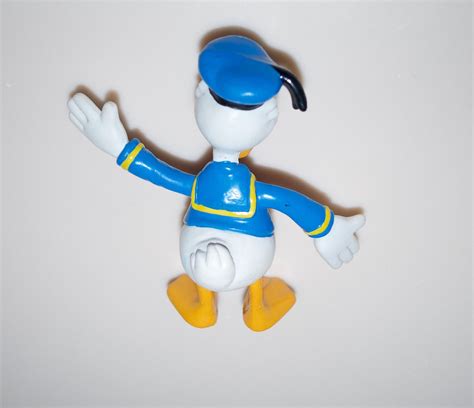 Donald Duck Figure 5 Bendable Rubber Pvc Disney Applause Etsy
