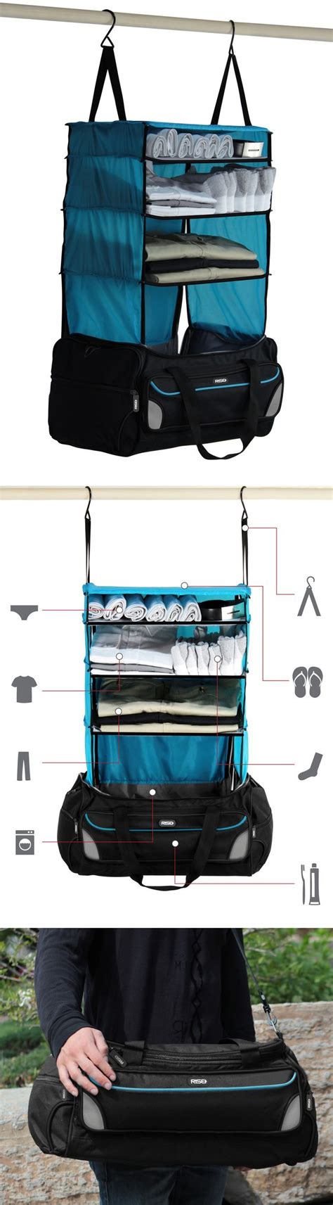 Rise And Hang Forget Unpacking This Clever Weekender Bag Has Built