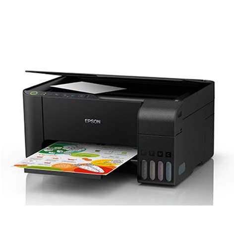 Print up to 8,100 pages in black and 6,500 in colour Epson Eco Tank L3150 All-In-One Ink Tank Printer