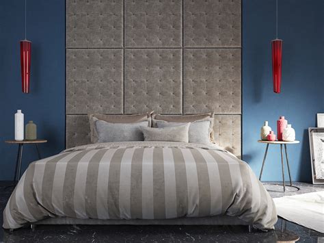 To keep the orange from being design a room that includes modern and rustic touches. Blue Bedroom on Behance