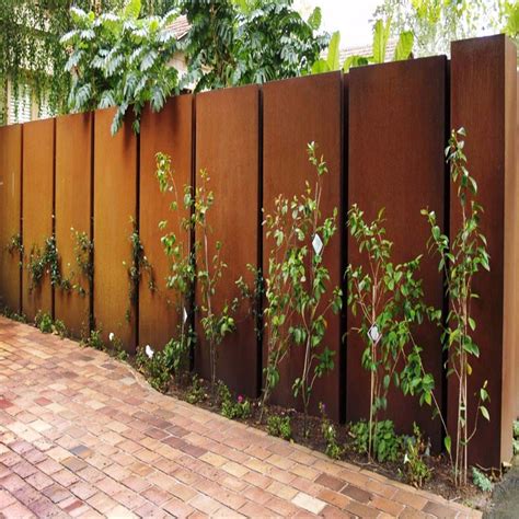Metal Yard Fence Panels Gardenbz