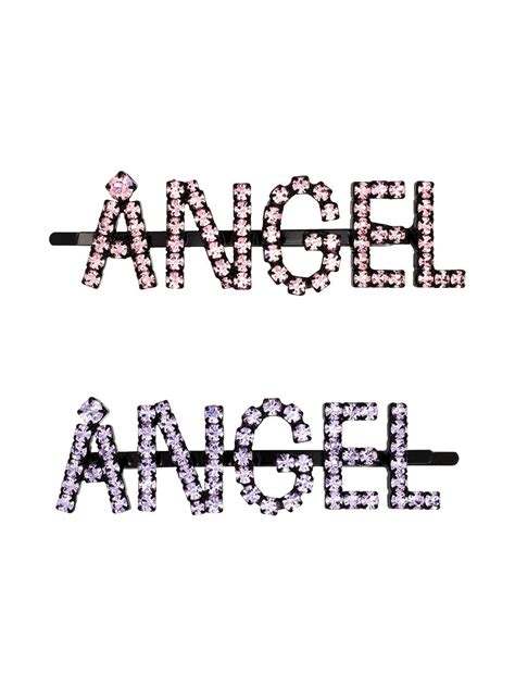 Ashley Williams Haarspangen Mit Kristallen In Multicoloured Modesens
