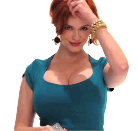 Happy Christina Hendricks  Find And Share On Giphy