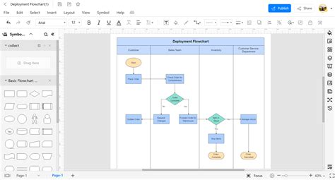 How To Create A Swimlane Diagram In Excel Edrawmax Online Free
