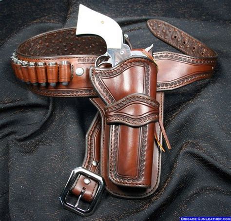 Cowboy Western Style Leather Holster Wild West Guns Leather