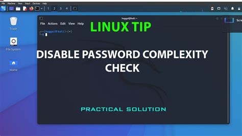 Linux Disable Password Complexity Check Pam Youtube