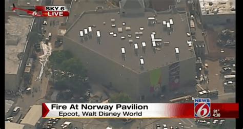 Fire Breaks Out At Epcots Norway Pavilion In Walt Disney World
