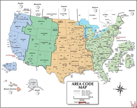 Time Zone Area Code Map Coastal Map World