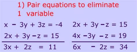 How To Solve A System Of Equations Using Xyz Quora