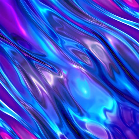 3d Render Abstract Background Ultraviolet Holographic Foil