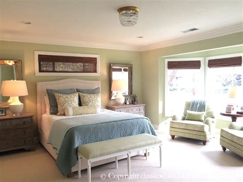 Gut your bedroom and design a bedroom makeover just for you! classic • casual • home: Soft Green and Aqua Blue Master ...