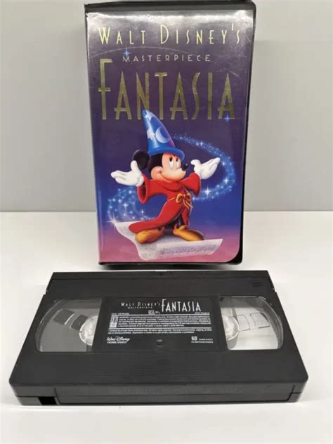 WALT DISNEY S MASTERPIECE Fantasia VHS 1991 1 00 PicClick