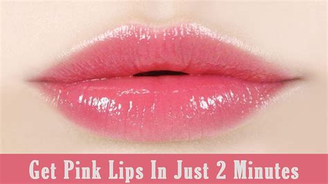 How To Get Pink Lips In Just 2 Minutes At Homelighten Dark Lips2 Easy