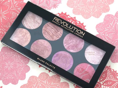 Makeup Revolution London Blush Queen Blush Palette Review And Swatches
